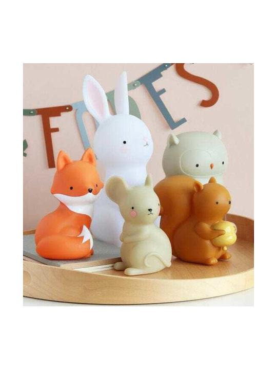 A Little Lovely Company Παιδικό Διακοσμητικό Φωτιστικό Little Mouse Μπεζ