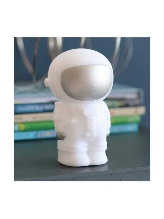 A Little Lovely Company Παιδικό Διακοσμητικό Φωτιστικό Astronaut Λευκό 8.3x7.5x13εκ.
