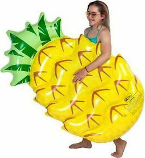 Kids Inflatable Mattress Pineapple Yellow 150x95cm