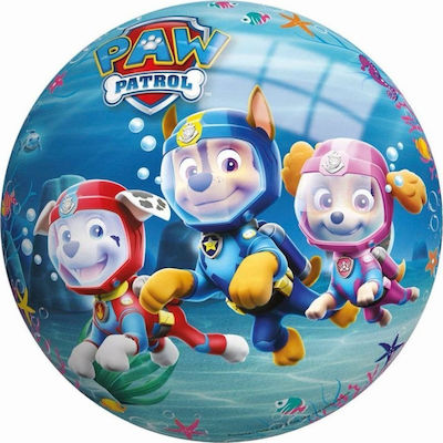 John Paw Patrol Μπάλα Θαλάσσης σε Μπλε Χρώμα 23 εκ.