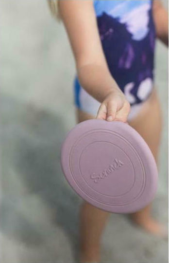Scrunch Frisbee Σιλικόνης Ροζ με Διάμετρο 16 εκ.