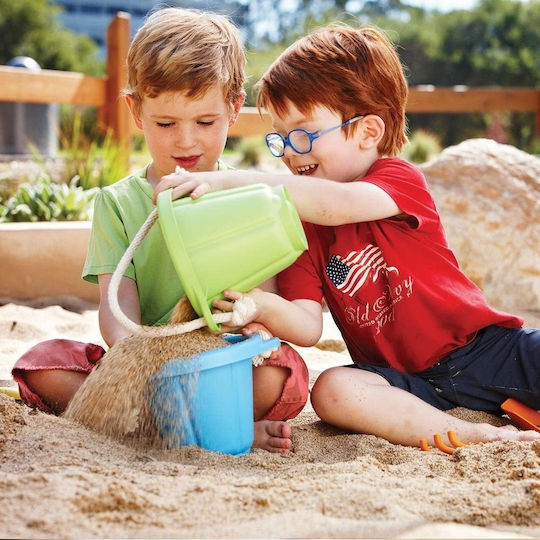 Green Toys Sand Play Σετ Κουβαδάκι Παραλίας με Αξεσουάρ Πράσινο