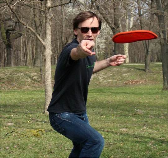 Ticket To The Moon Pliabil Frisbee cu Diametru 25 cm Galben