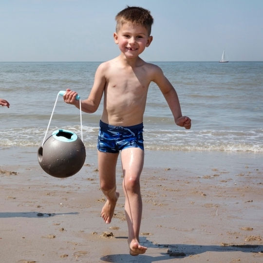 Quut Ballo Beach Bucket made of Plastic Blue