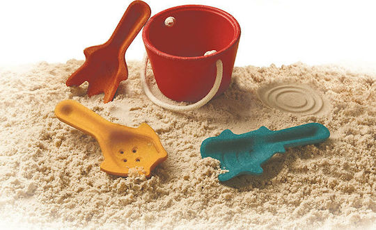 Plan Toys Σετ Κουβαδάκι Παραλίας με Αξεσουάρ