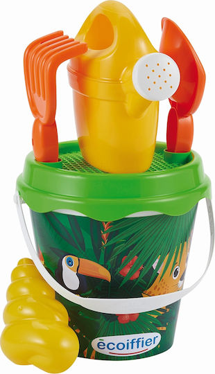 Ecoiffier Beach Bucket Set with Accessories