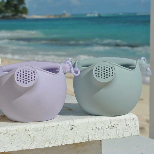 Scrunch Silicone Beach Watering Can Blue