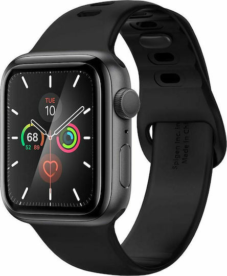 Spigen ProFlex EZ Fit Full Face Tempered Glass για το Apple Watch 44mm 2τμχ AFL01220