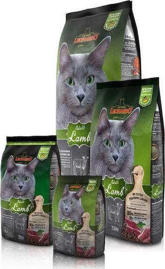 Leonardo Adult Lamb Hrană Uscată pentru Pisici Adulte cu Tract Gastrointestinal Sensibil cu Miel / Orez 0.4kg