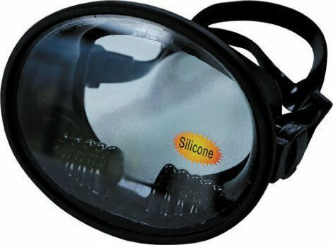 Scuba Force Silicone Diving Mask Cycle Black