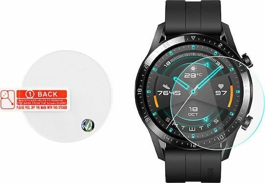 Volte-Tel 0.26mm 2.5D Tempered Glass για το Huawei Watch GT2 46mm 2τμχ 8280993