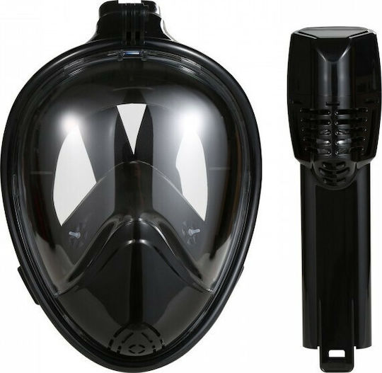 BlueMar Μάσκα Θαλάσσης Σιλικόνης Full Face Ninja Free Breath Πράσινη