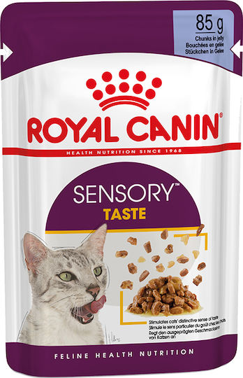 Royal Canin Sensory Taste Jelly Wet Food for Adult Cats in Pouches with Chicken 85gr