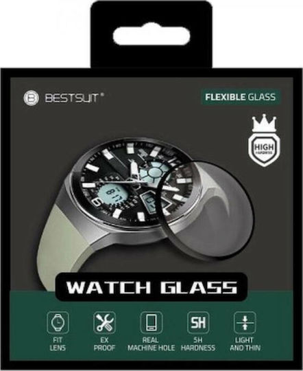 Bestsuit Flexible Hybrid Gehärtetes Glas für das Galaxy Watch 4 Classic 42mm 1Stück