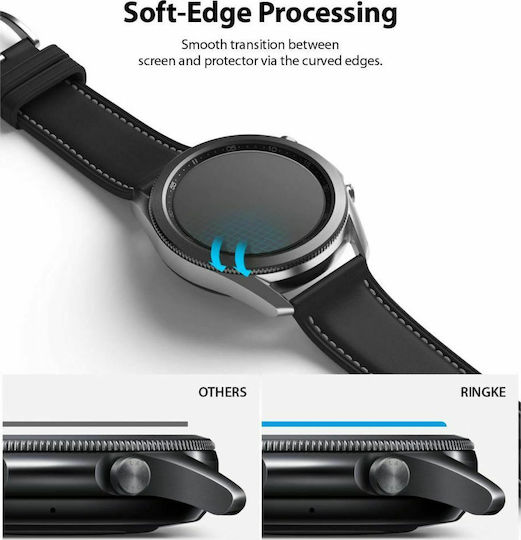 Ringke ID Tempered Glass for the Galaxy Watch 3 45mm 2pcs