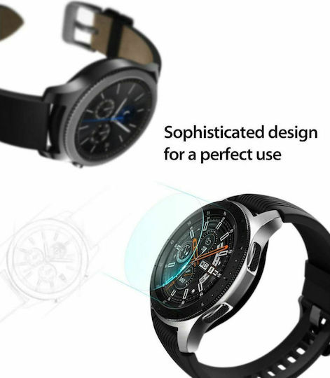 Ringke ID Tempered Glass for the Galaxy Watch 3 45mm 2pcs