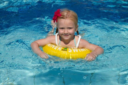 Freds Swim Academy Kids Swimming Aid Swimtrainer for 4-8 years Yellow