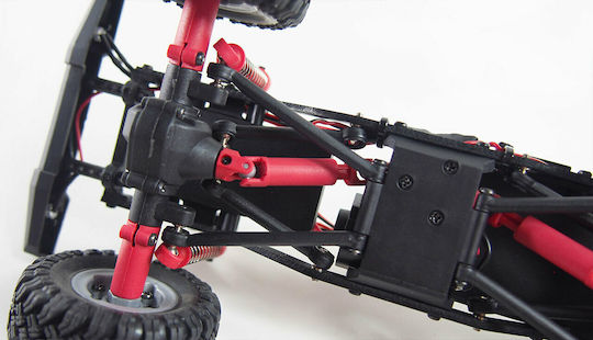 Amewi AMXRock AM4 Li-Po Akku 600mAh Радиоуправляемо Автомобил Пълзящи машини 4WD Син