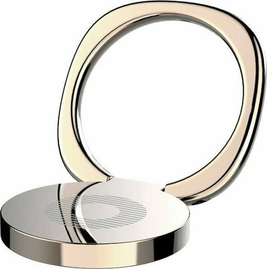 Baseus Privity Ring for Mobile Phone in Gold Colour