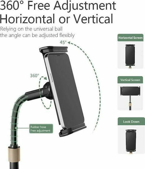 Awei X18 Mobile Phone Stand with Extension Arm in Black Colour
