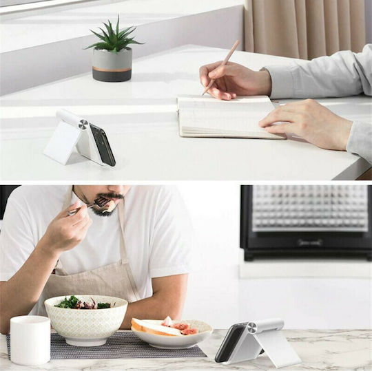 Tech-Protect Z1 Desk Stand for Mobile Phone in White Colour