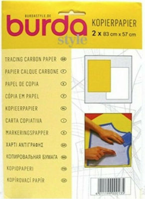 BurdaStyle Yellow Sewing Paper 83x57cm 1300