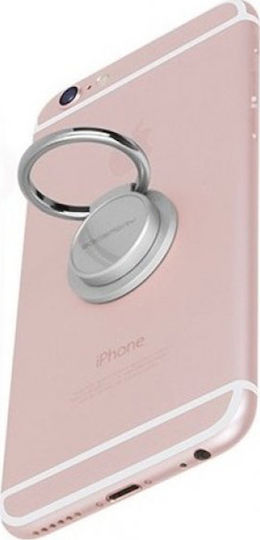 Mercury Ring Stand for Mobile Phone in Silver Colour