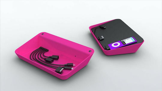 Bluelounge Refresh Multi-Port Charging Station Ροζ (BL-RF-PK)