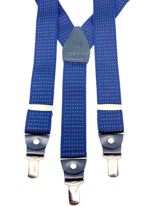 Legend Accessories Polka Dots Hosenträger Gedruckt Blau