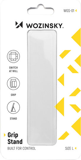 Wozinsky Grip Stand L Βάση Γραφείου για Κινητό σε Λευκό χρώμα