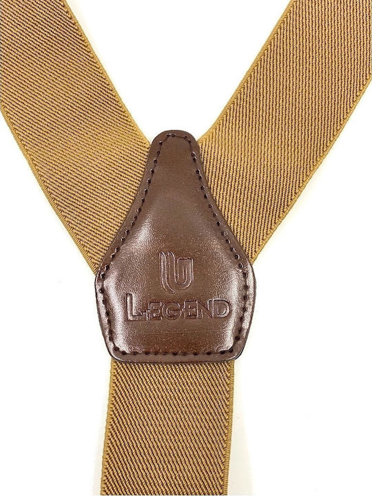 Legend Accessories Suspenders Monochrome Tabac