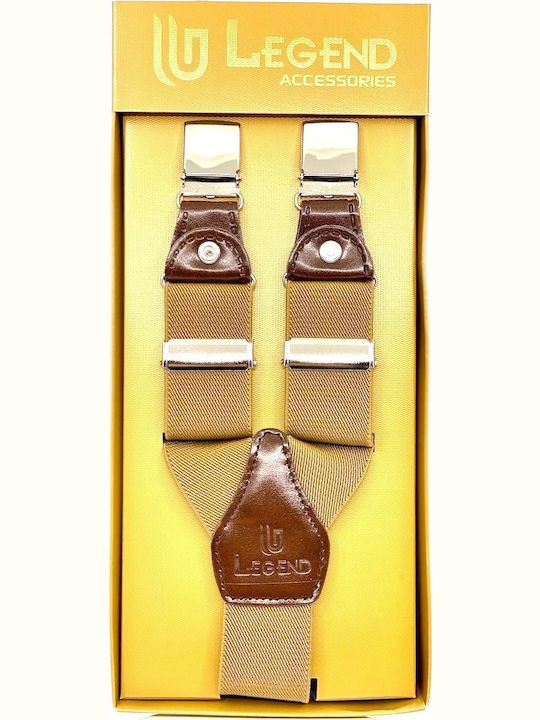 Legend Accessories Suspenders Monochrome Tabac