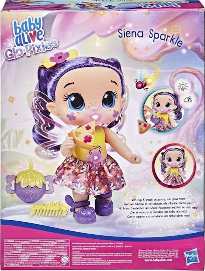 Hasbro Комплект за бебешки кукли Glo Pixies Siena Sparkle за 3+ Години