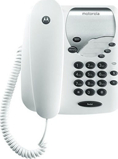 Motorola CT1 Кабелен телефон За офиса Черен