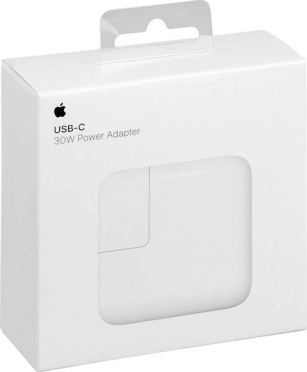 Apple USB-C Φορτιστής Laptop 30W για Apple χωρίς Καλώδιο Τροφοδοσίας