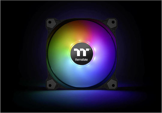 Thermaltake Pure 12 ARGB Case Fan 120mm (1500rpm / 56.45cfm) με Σύνδεση 4-Pin PWM 3τμχ