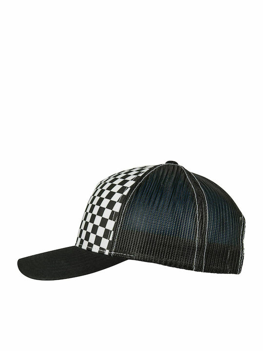 6506CB Men's Trucker Cap Black