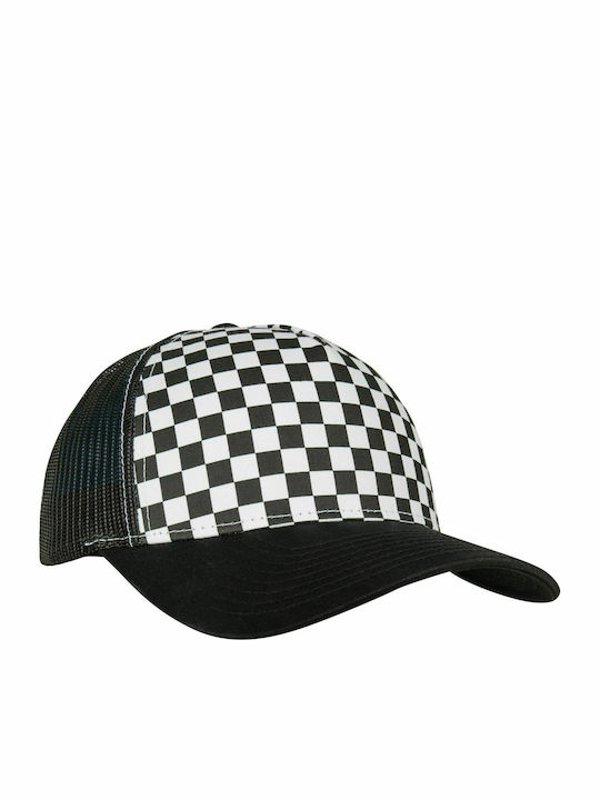 6506CB Men's Trucker Cap Black