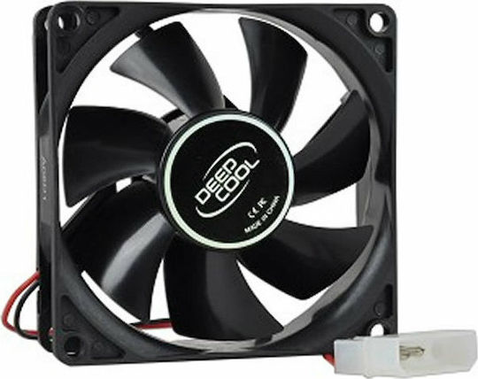 Deepcool XFAN 80 Case Fan (1800rpm / 21.8cfm) Χωρίς Led Φωτισμό και Σύνδεση 4-Pin Molex