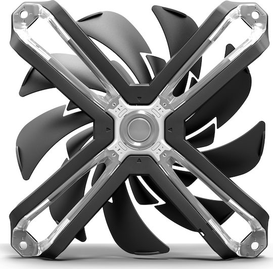 Zalman SF120 Case Fan 1500rpm 54cfm with RGB Lighting and 4-Pin PWM 3-Pin Connection