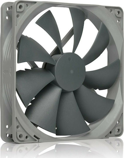 Noctua NF-P14s redux-1200 Case Fan 140mm (1200rpm / 64.92cfm) Without LED Lighting and 3-Pin Connection Gray