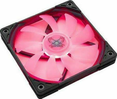 Scythe Kaze Flex Case Fan 92mm (2500rpm / 41.3cfm) με RGB Φωτισμό και Σύνδεση 4-Pin PWM Λευκό