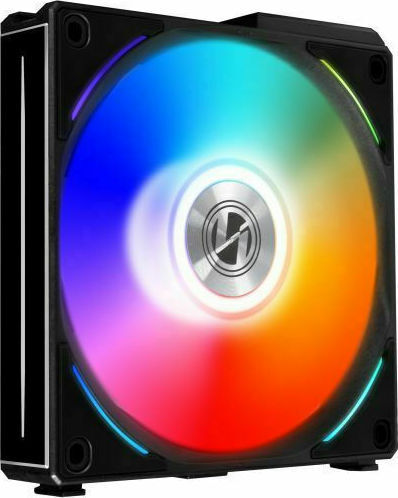 Lian Li UNI Fan AL Ventilator Carcasă 120mm cu Iluminare RGB și Conexiune 4-Pin PWM 1buc