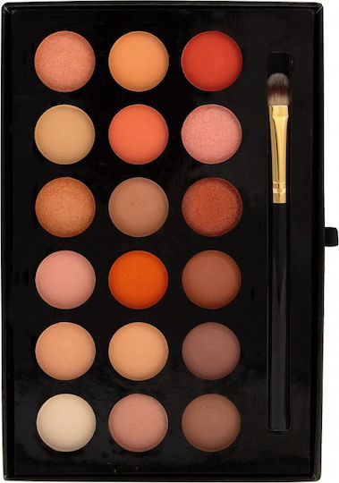 Mad Beauty Friends Frame Eyeshadow Palette Palette mit Gepressten Lidschatten in Mehrfarbiger Form