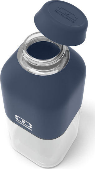 Monbento Positive S Bottiglia Plastic con tappo a vite Blue 330ml