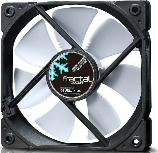 Fractal Design Dynamic X2 GP-12 120mm 3-Pin Case Fan White