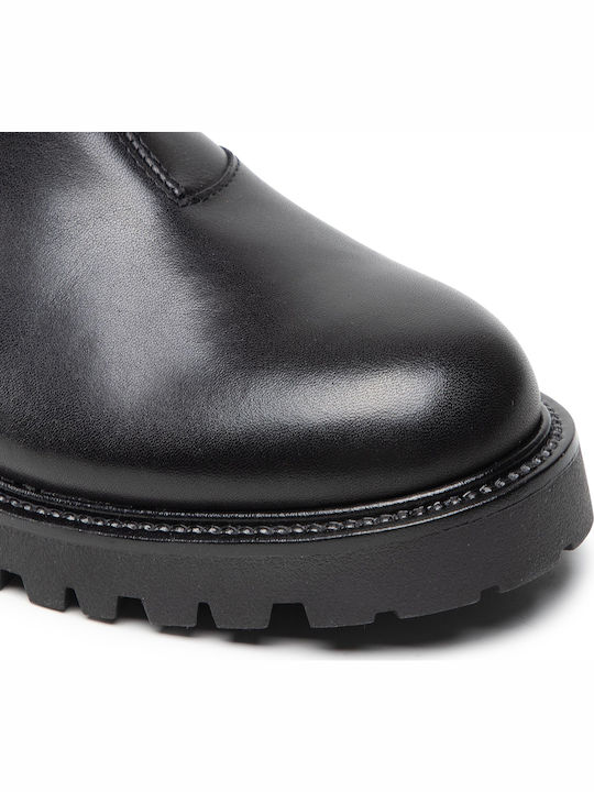 Kenova Leather Women's Chelsea Boots Black