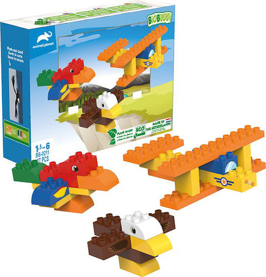 Biobuddi Blocks Animal Planet Airplane for 1.5-6 years Years 37pcs