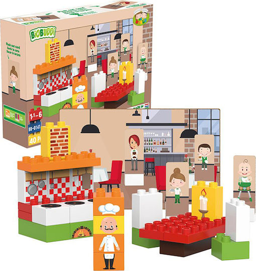 Biobuddi Blocks Restaurant for 1.5-6 years Years 40pcs
