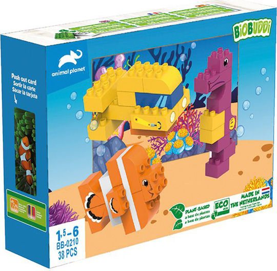 Biobuddi Blocks Animal Planet Submarine for 1.5-6 years Years 38pcs